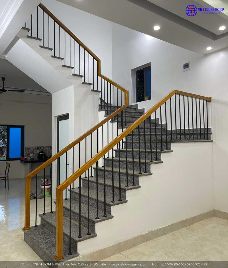 Thi công cầu thang cần phải đúng kỹ thuật để đảm bảo chất lượng và sự an toàn trong quá trình sử dụng