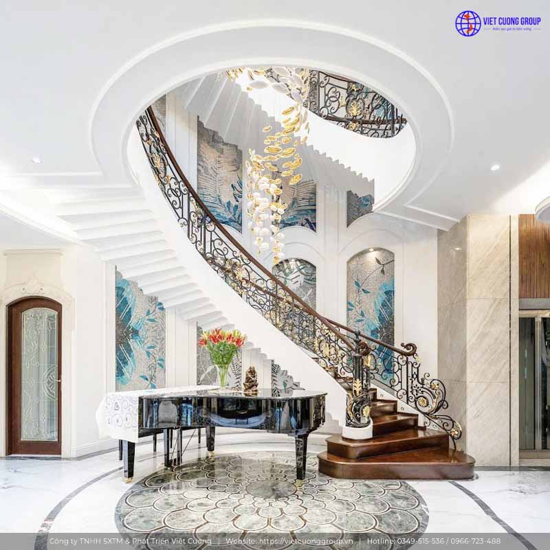 Cần phải thật sự kỹ lưỡng trong quá trình thiết kế và thi công cầu thang sắt
