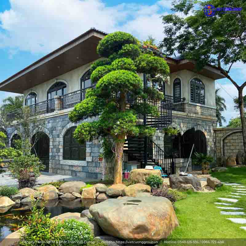 Mẫu thiết kế biệt thự vườn nghỉ dưỡng đẹp