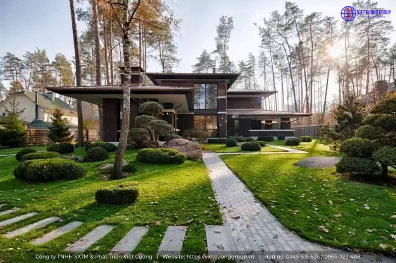 Mẫu biệt thự sân vườn đẹp