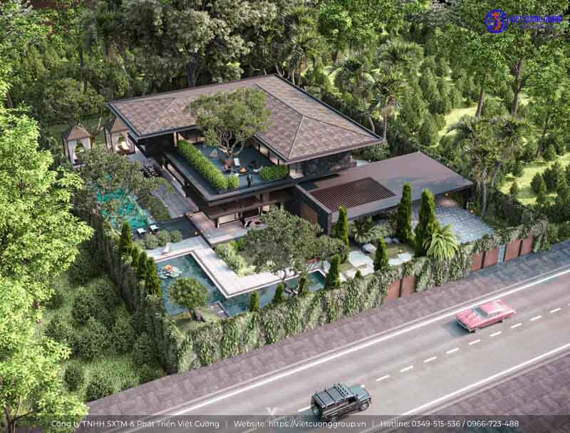 Bố trí không gian chức năng phù hợp