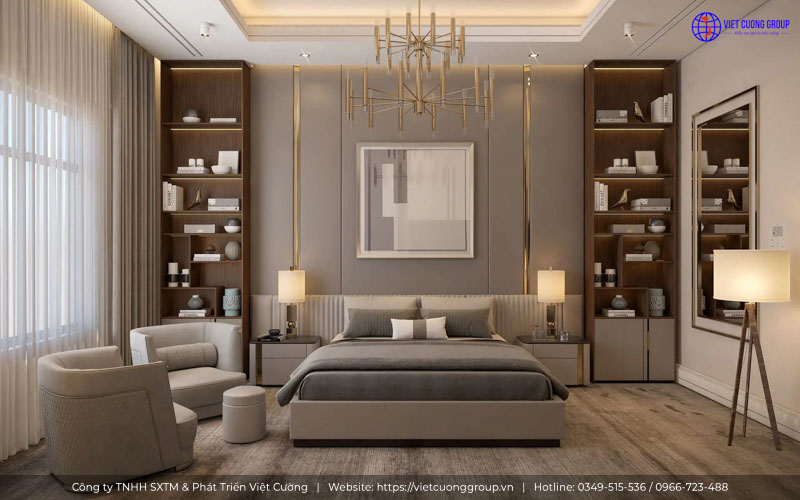 Thiết kế nội thất nhà phố 2 tầng đẹp