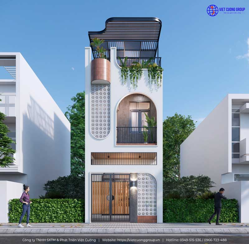 Mẫu thiết kế nhà 3 tầng đẹp