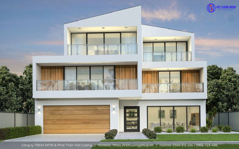 Mẫu thiết kế nhà 3 tầng đẹp