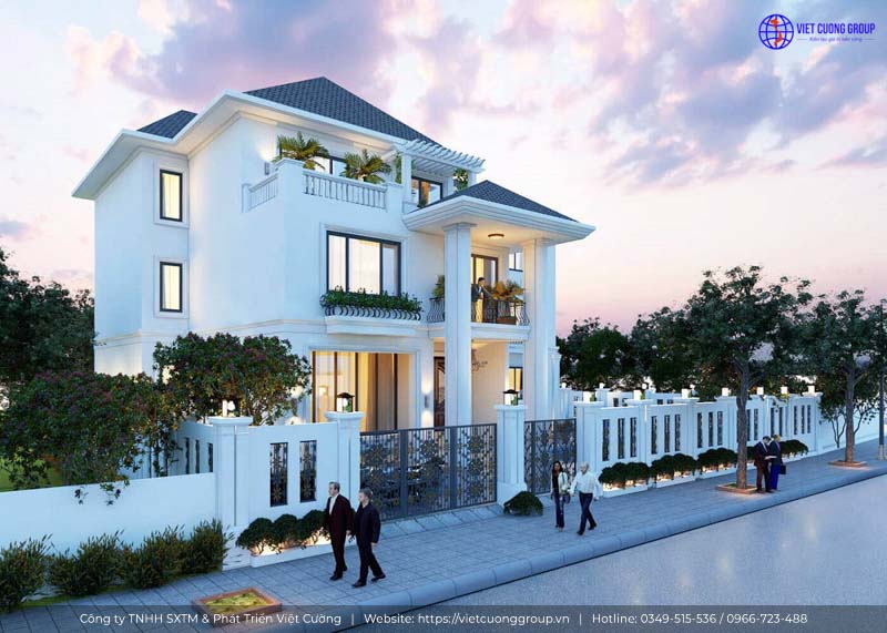 Mẫu thiết kế nhà 3 tầng đẹp