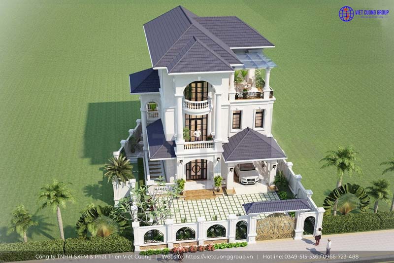 Mẫu thiết kế nhà 3 tầng đẹp