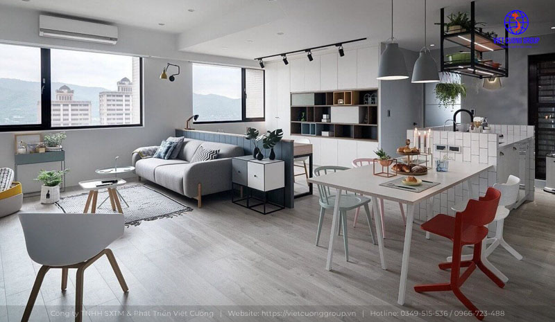 Mẫu thiết kế nội thất phong cách Bắc Âu