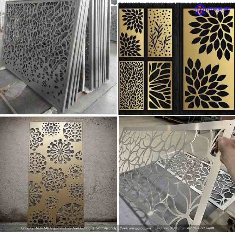 Thiết Kế Vách Ngăn Sắt Nghệ Thuật Cho Không Gian Mở