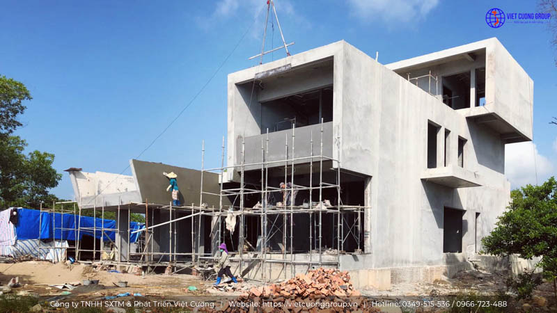 Thi công phần thô trát tường nhà