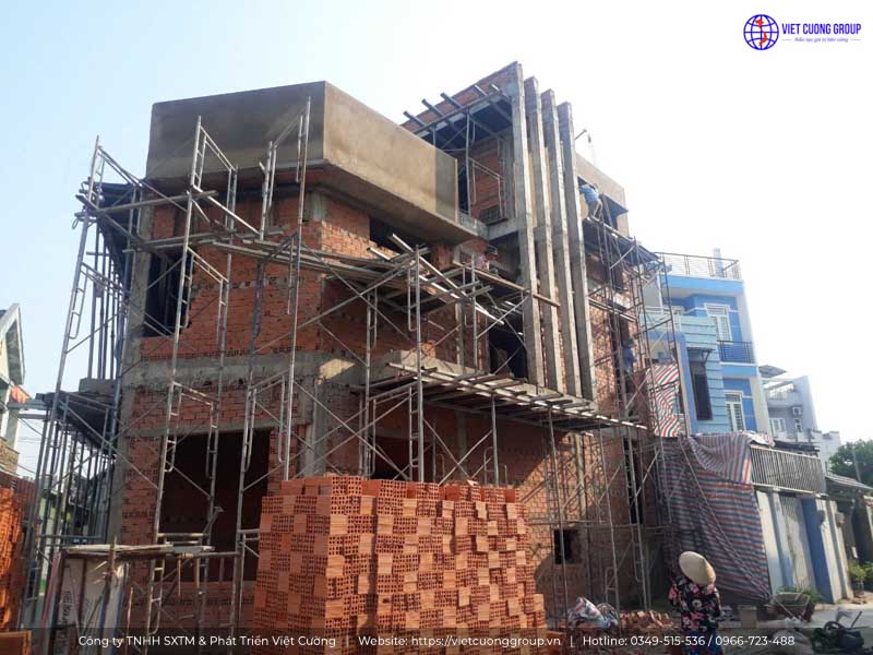 Thi công hoàn thiện ngoại thất